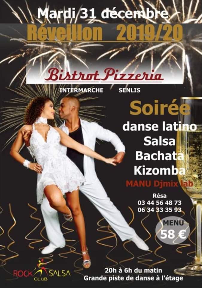 Réveillon Saint Sylvestre 31 décembre 2019-2020