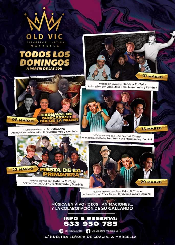 Comienza Marzo En Old Vic Salsa 01 03 2020