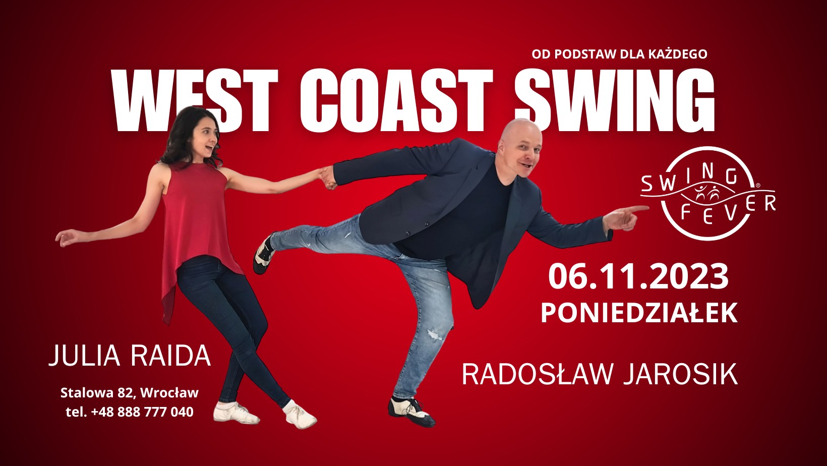 West Coast Swing od podstaw z Julią i Radkiem