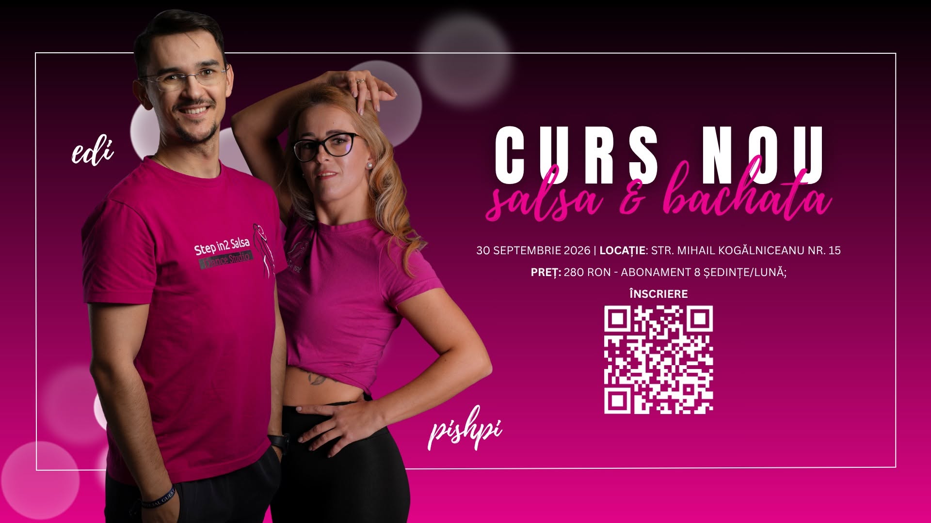Curs nou de salsa & bachata