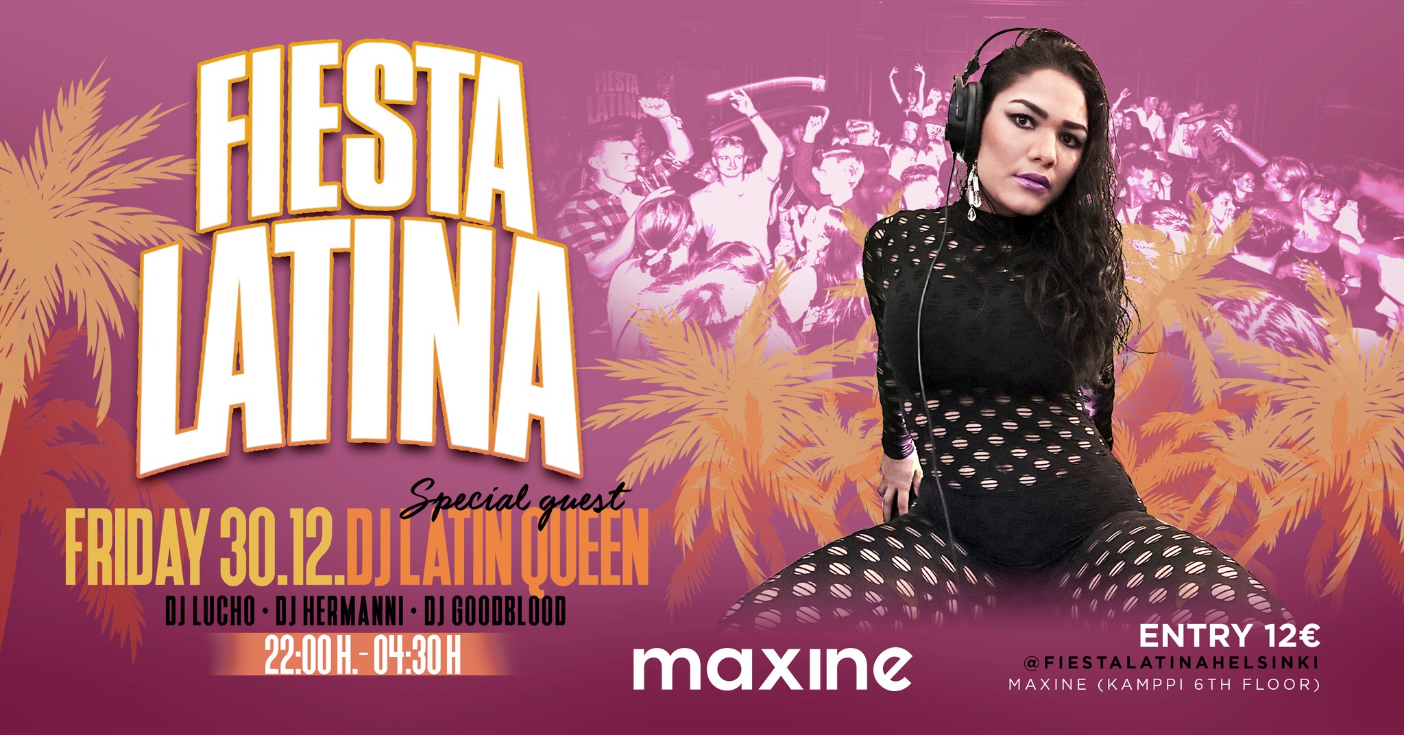 Fiesta Latina 30.12. - End of Year Special - w DJ Latin Queen