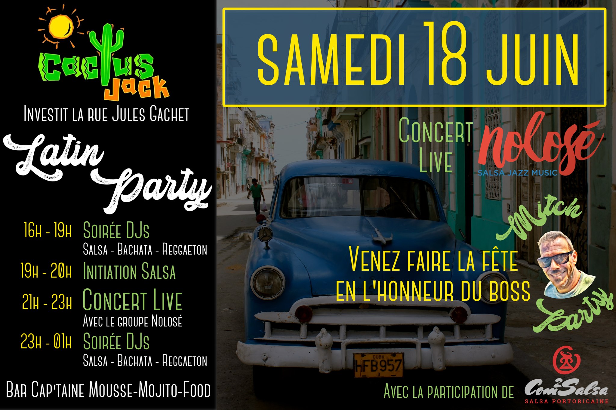 Latin Party - Fête de la musique - Mitch Party
