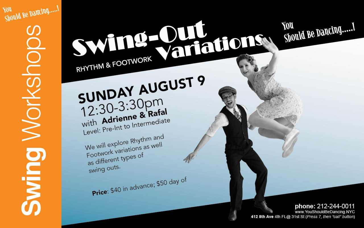 Swing Out Variations with Adrienne Weidert & Rafal Pustelny
