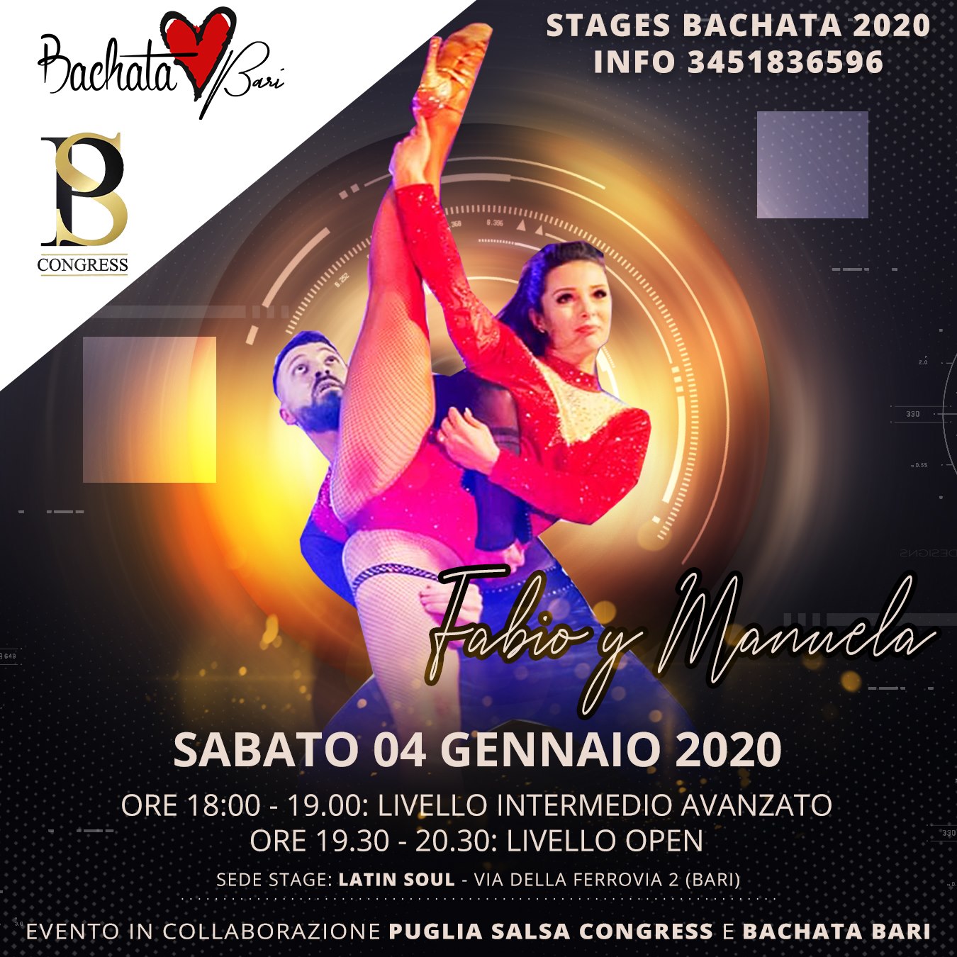 Stage Bachata Fabio y Manuela by Bachata Bari