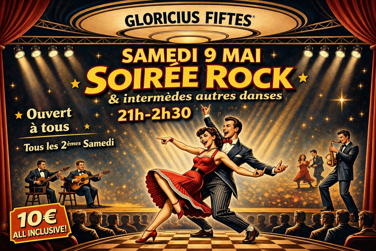 Soirée Rock dès 21h animation... !