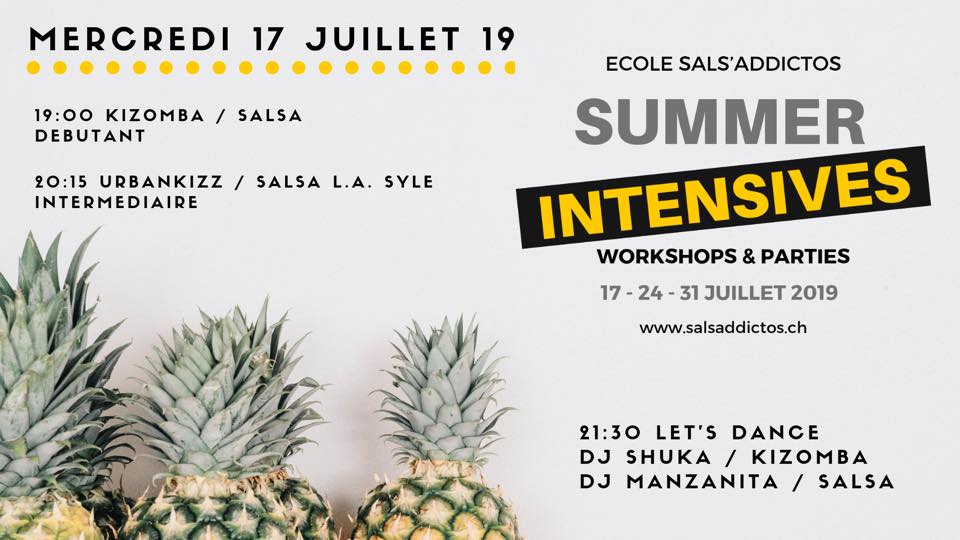 Summer Intensives Workshops & Party K S by Sals’Addictos #1