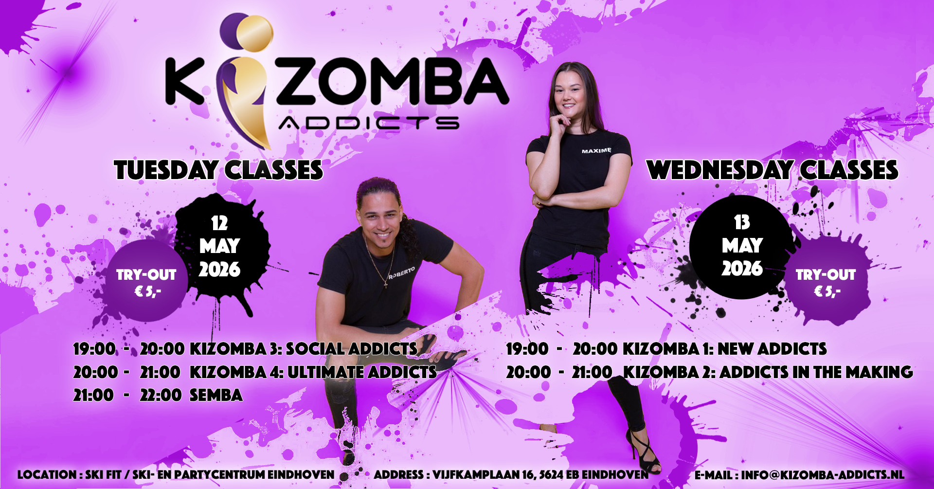 Kizomba Addicts Dance Season May -2026