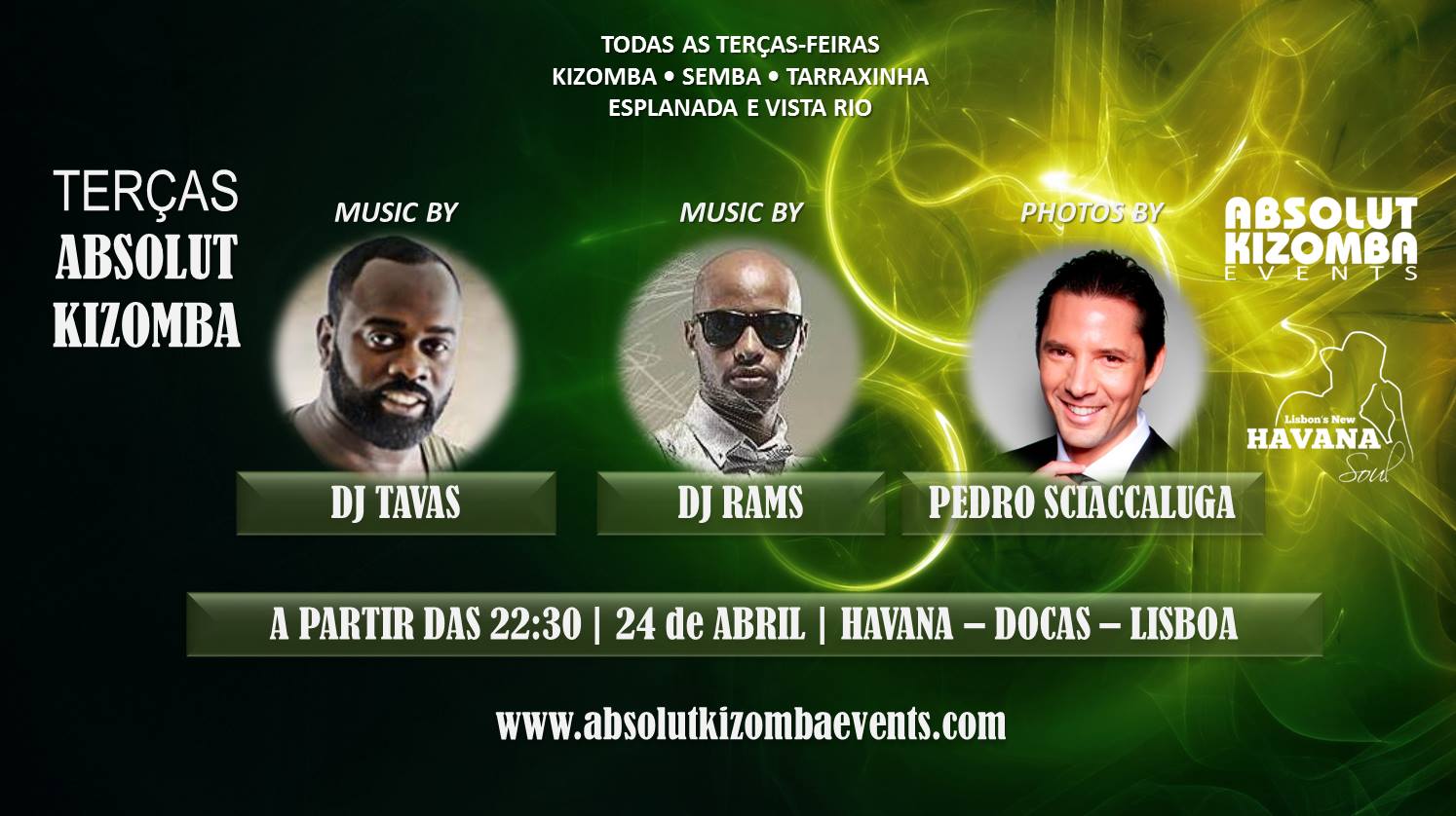 Terças Absolut Kizomba at Havana