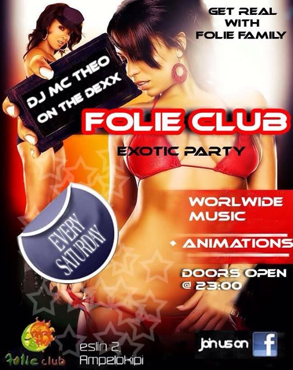 EXOTIC SATURDAY NIGHTS @FOLIE HOT WIX MIX
