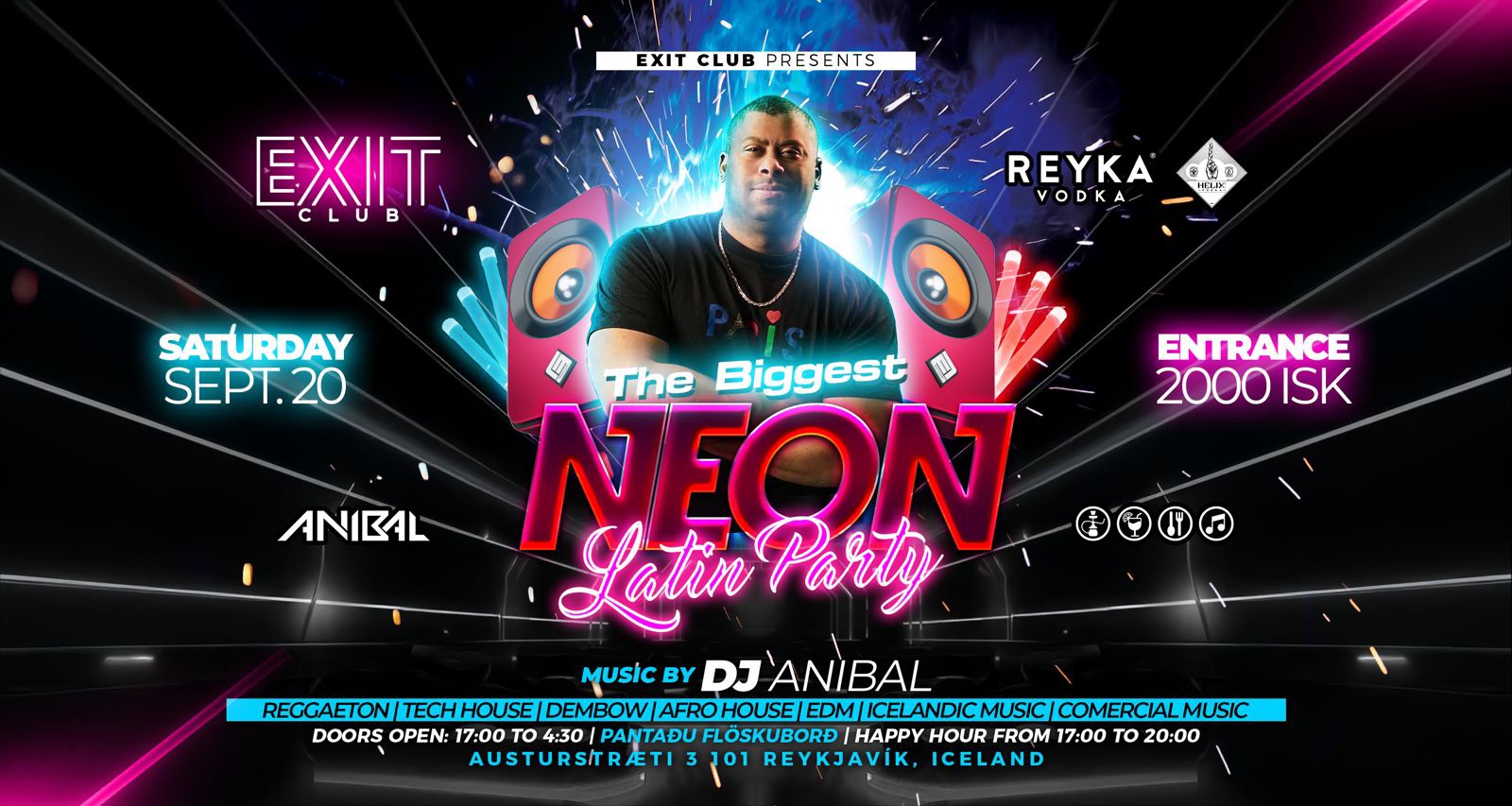 Neon party 🎉 🎉