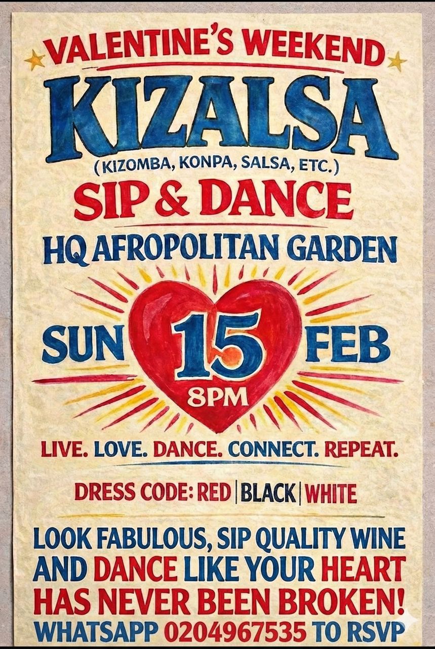 KIZALSA VALENTINE SIP & DANCE