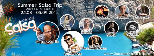 SUMMER SALSA TRIP ALBANIA 2014 grupa KIELCE