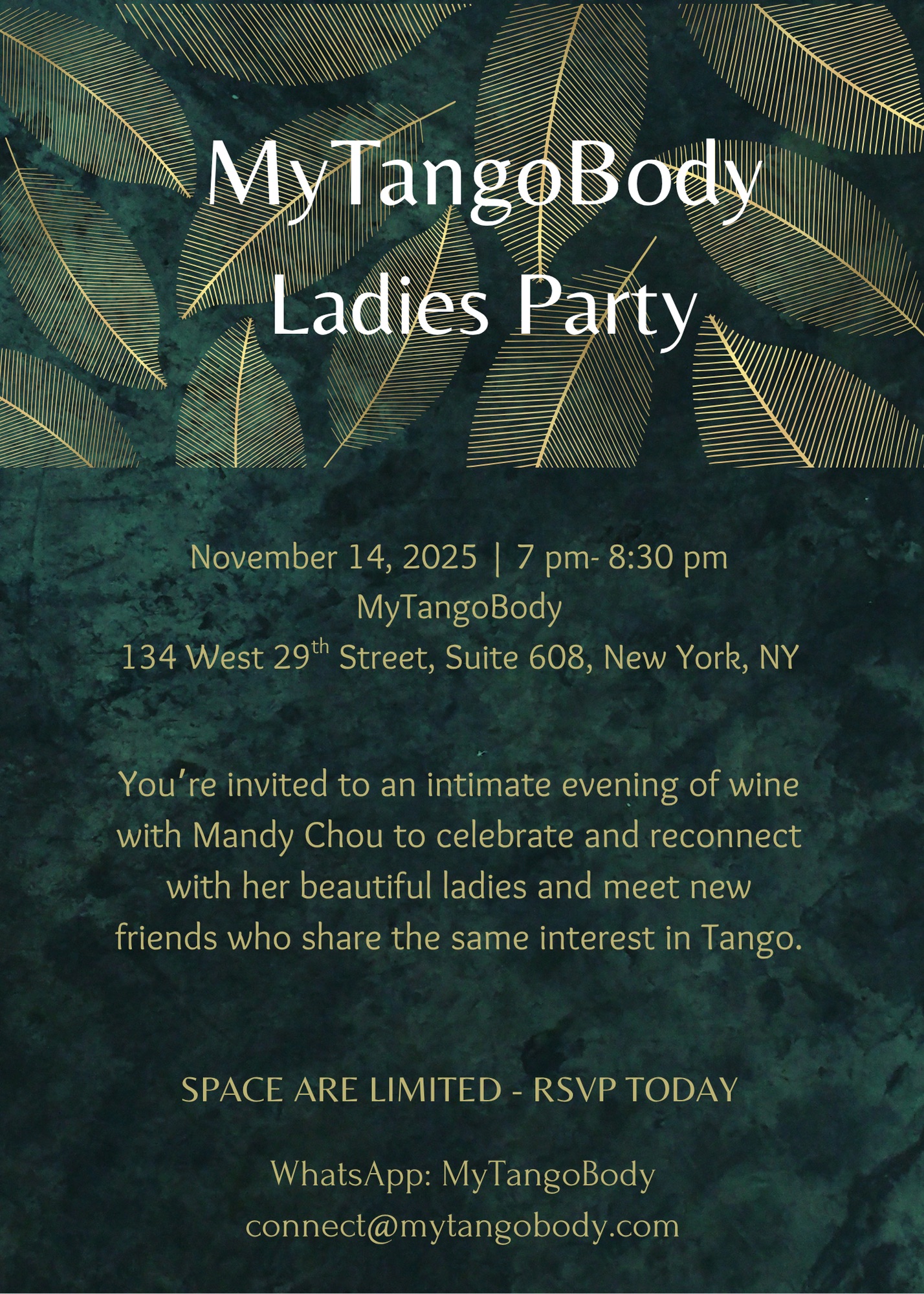 MyTangoBody ladies party