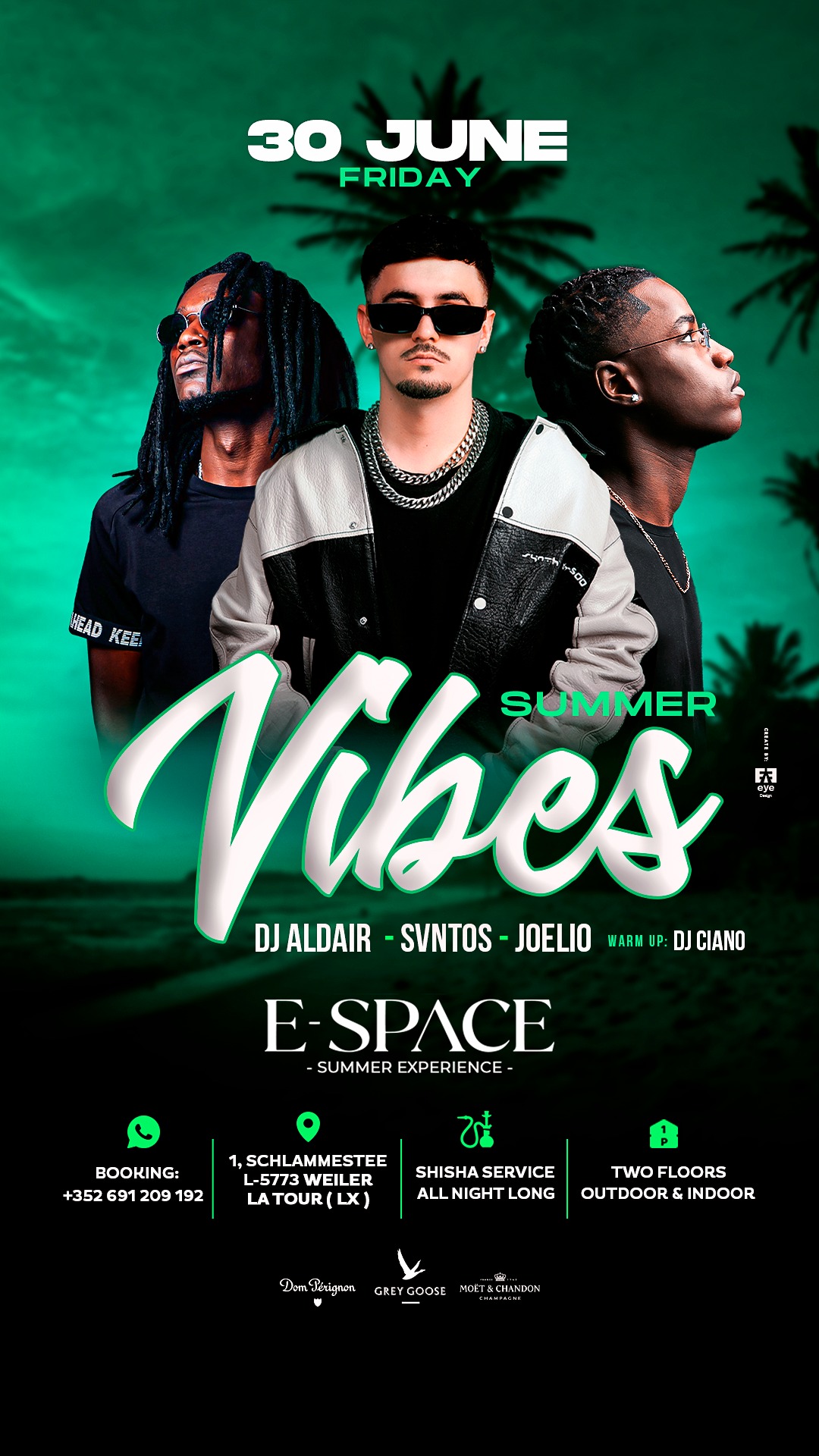 Summer Vibes Open-Air @E-Space Luxembourg 30 Juin