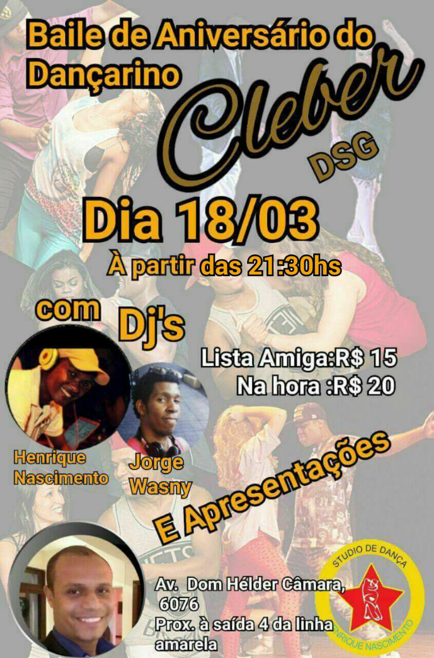 Baile De Aniversário Cleber DSG