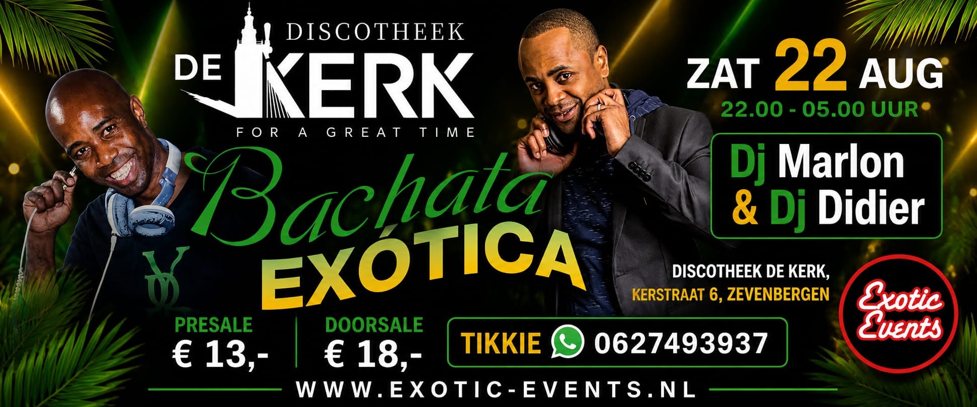 BACHATA EXOTICA - De Kerk - Zevenbergen