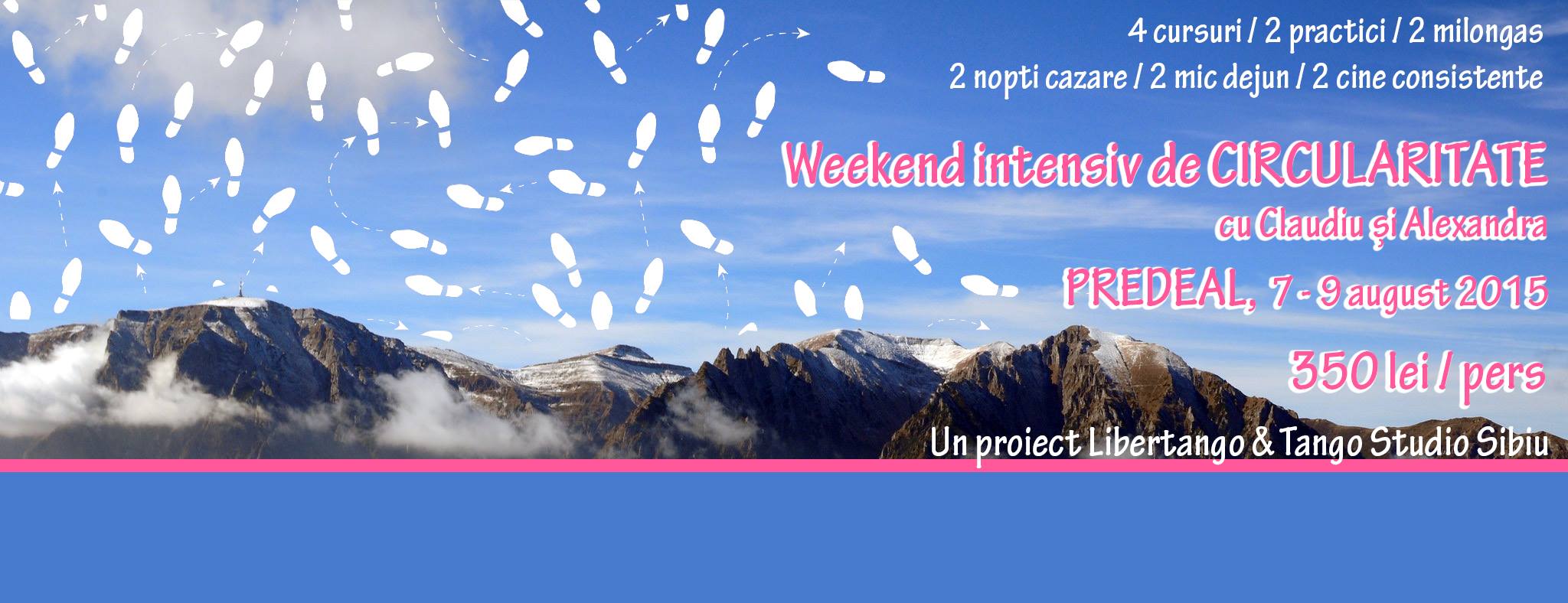 Weekend intensiv de circularitate, la Predeal, cu Claudiu si Alexandra