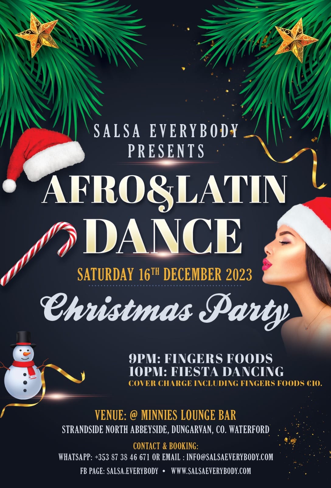 #AfroLatin #XMAS PARTY DUNGARVAN