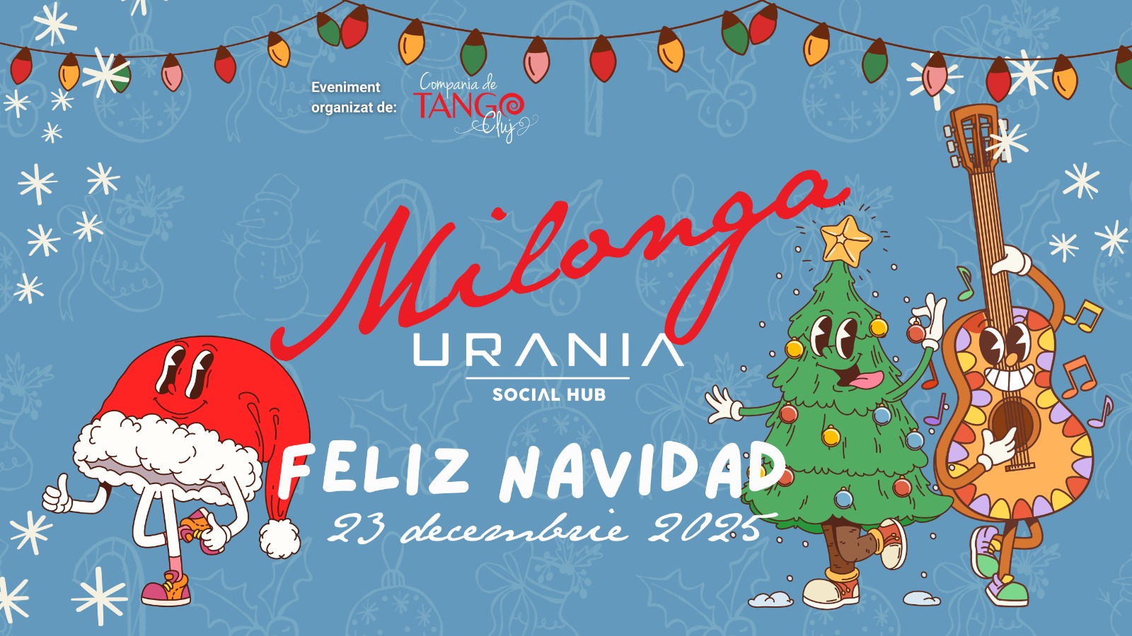Milonga FELIZ NAVIDAD, DJ Horia Pop