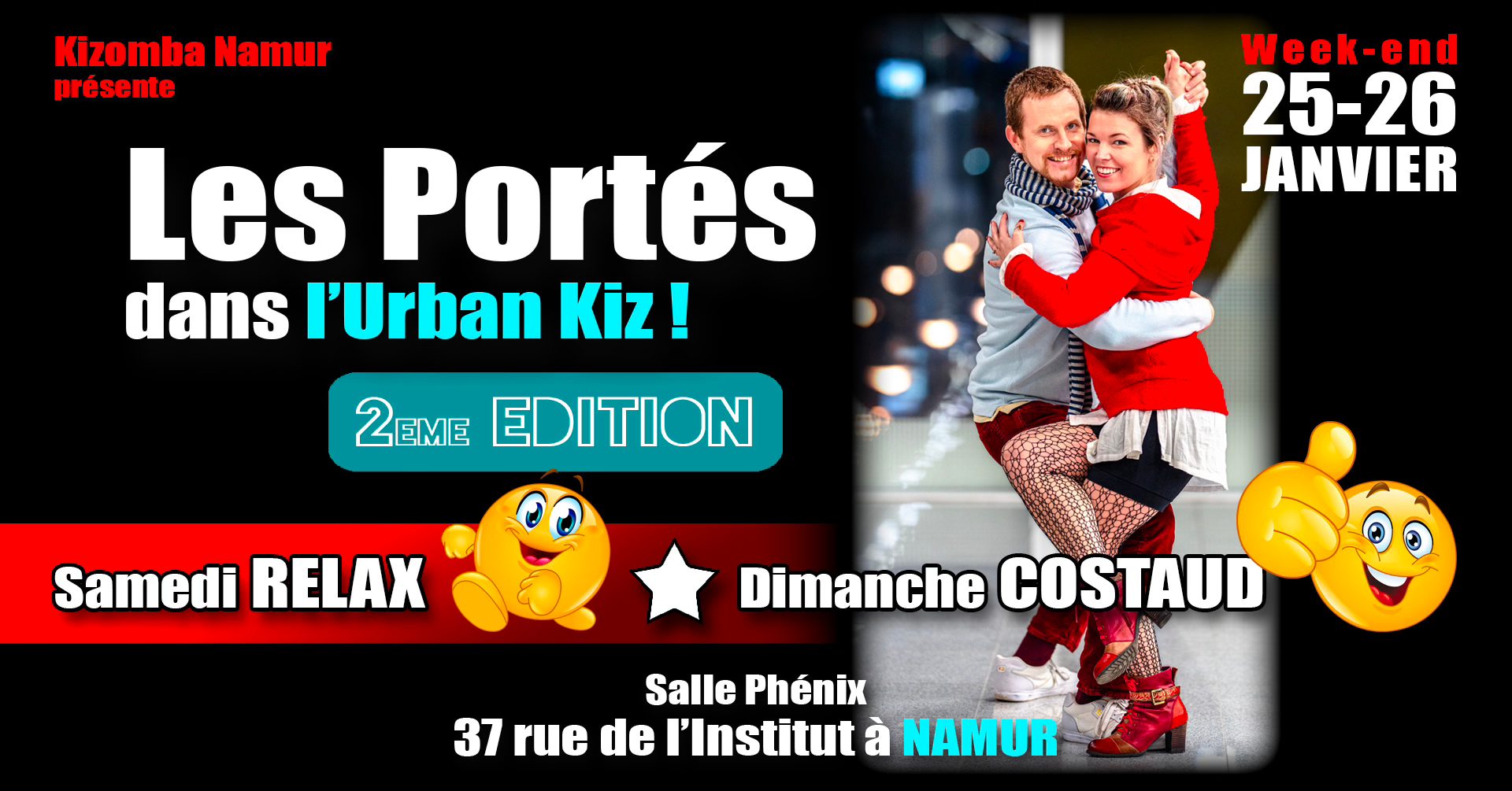 Les Portés dans l'Urban Kiz - 2ème Edition