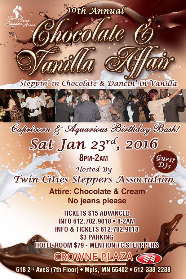 Twin Cities Steppers Association Present 10th Annual Chocolate & Vanilla