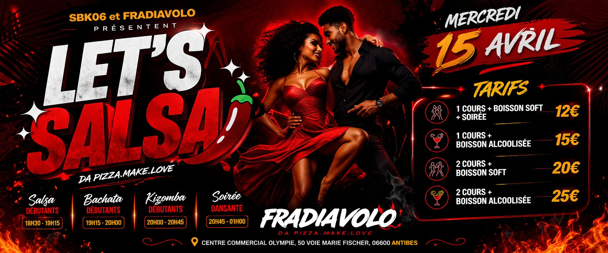 LET' S BACHATA SALSA & KIZOMBA