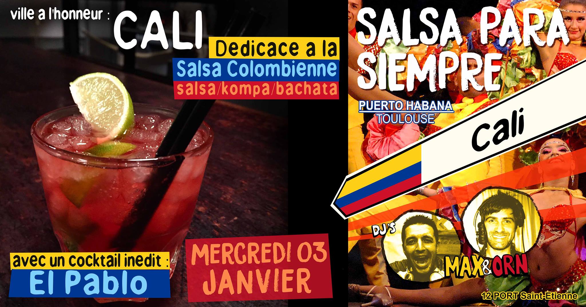 Cuba Para Siempre : Ville à l'honneur ! Cali, Colombia