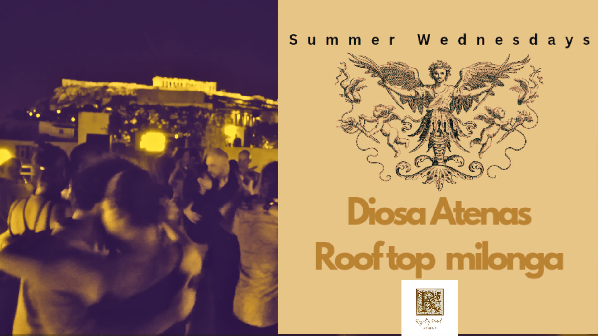 La Diosa Atenas -Rooftop milonga - Tj Ivon Carolina