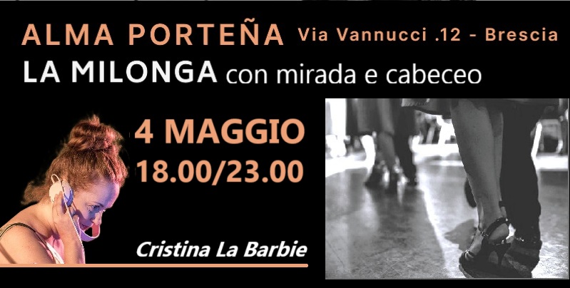 La milonga con mirada e cabeceo