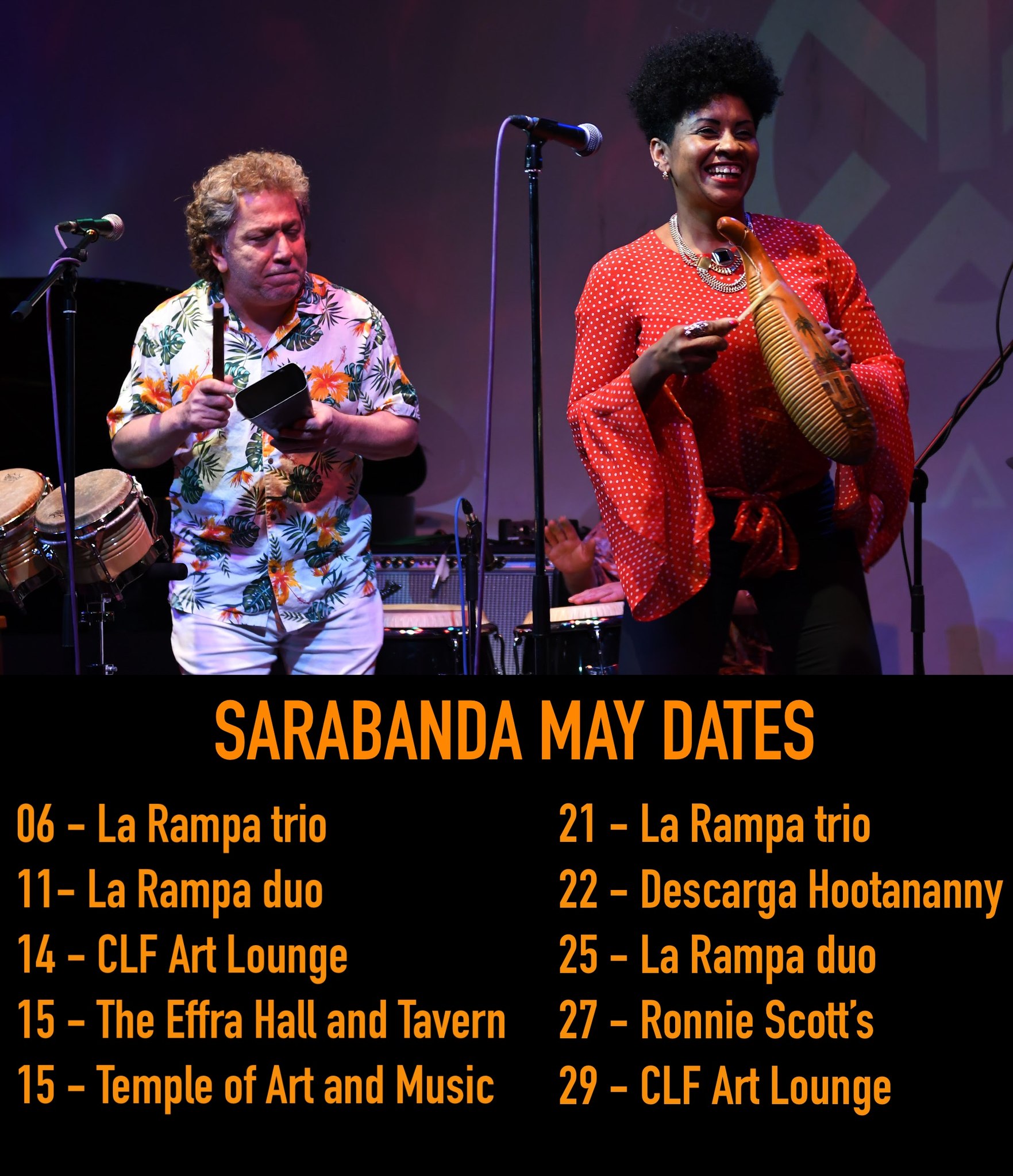 Sarabanda at TAM (Temple of Art and Music