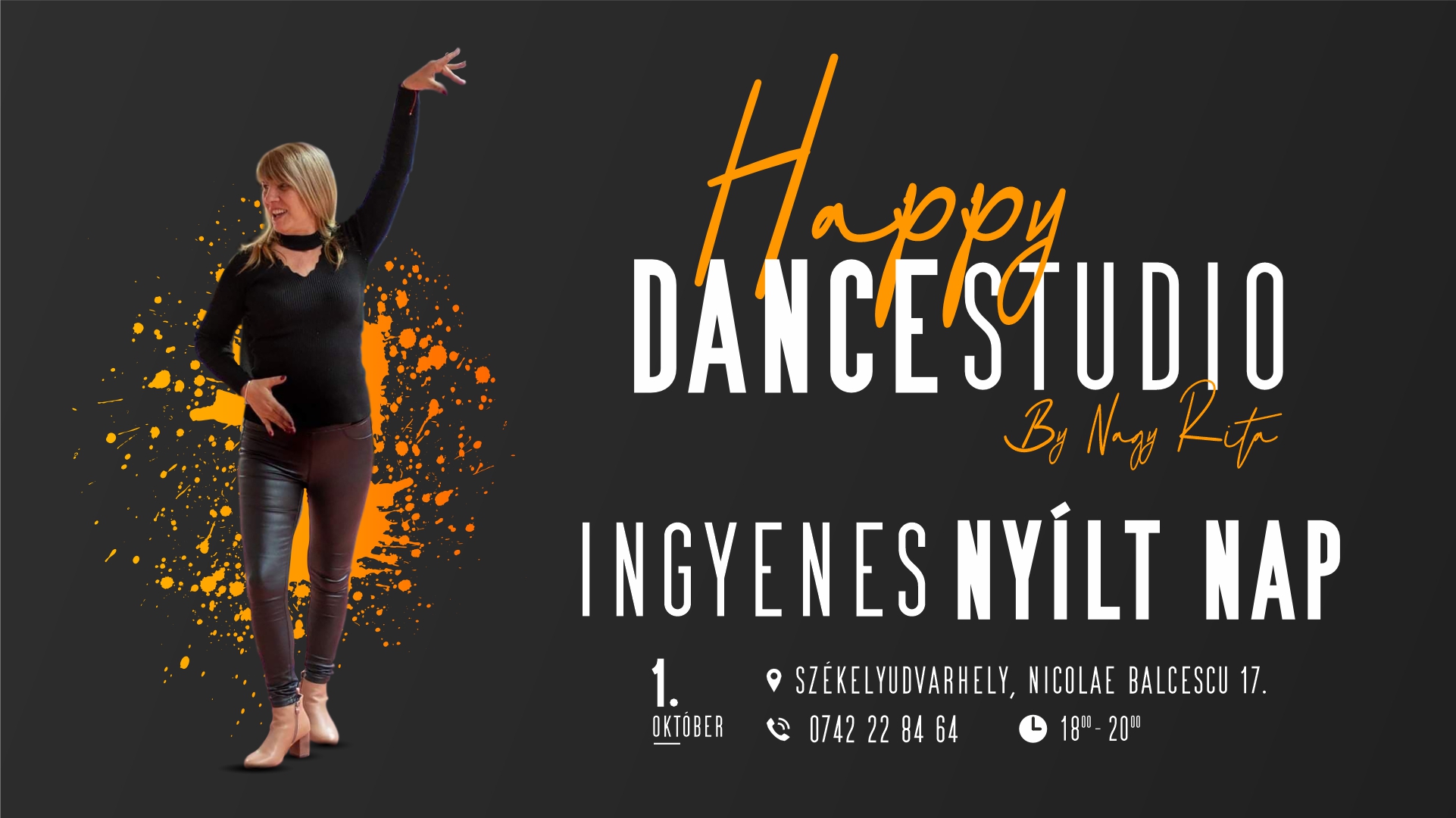 INGYENES NYÍLT NAP - Happy Dance Studio