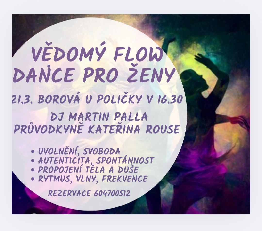 VĚDOMÝ FLOW DANCE PRO ŽENY
