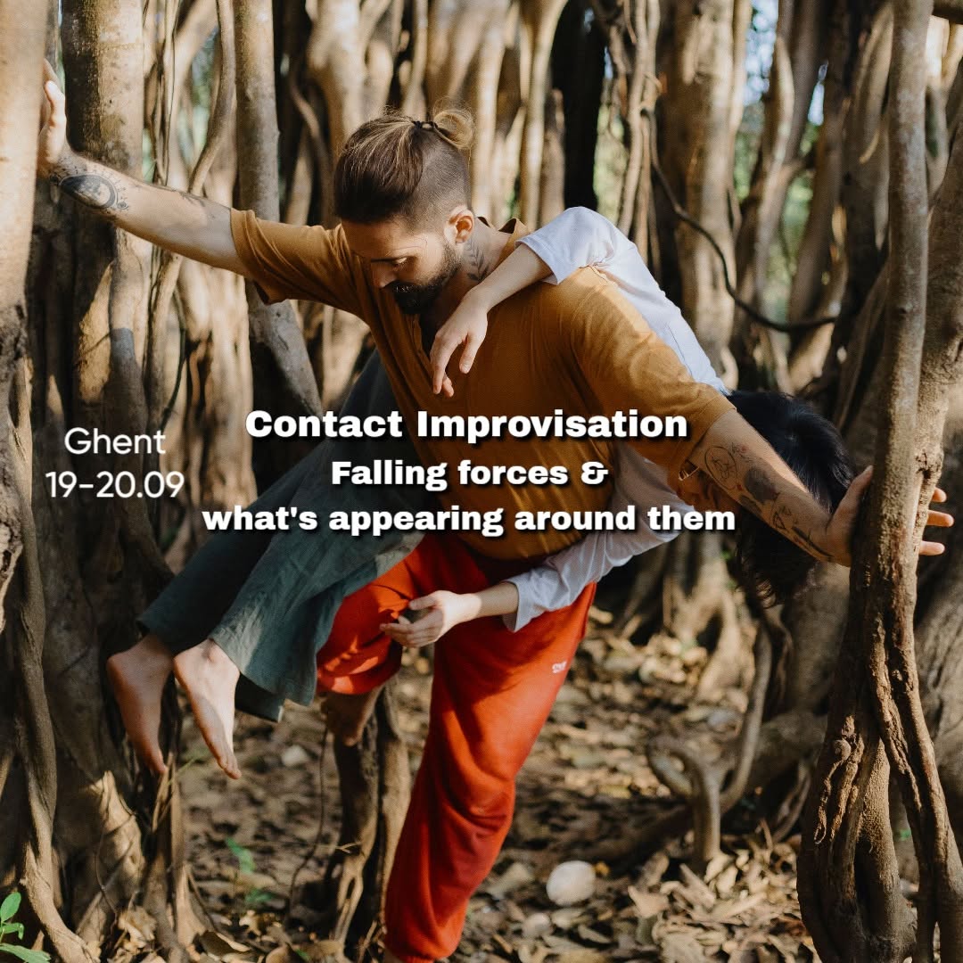 Contact Improvisation - Ghent Sep 19-20 'Falling Forces & what's appearing around them'