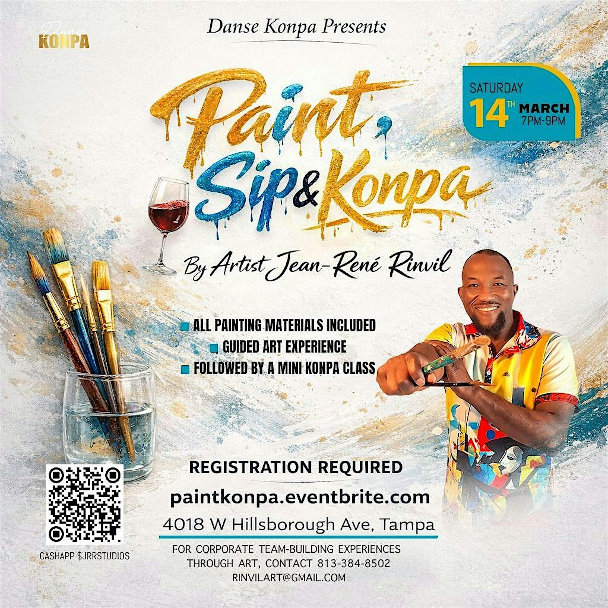 Paint & Konpa: A Cultural Experience