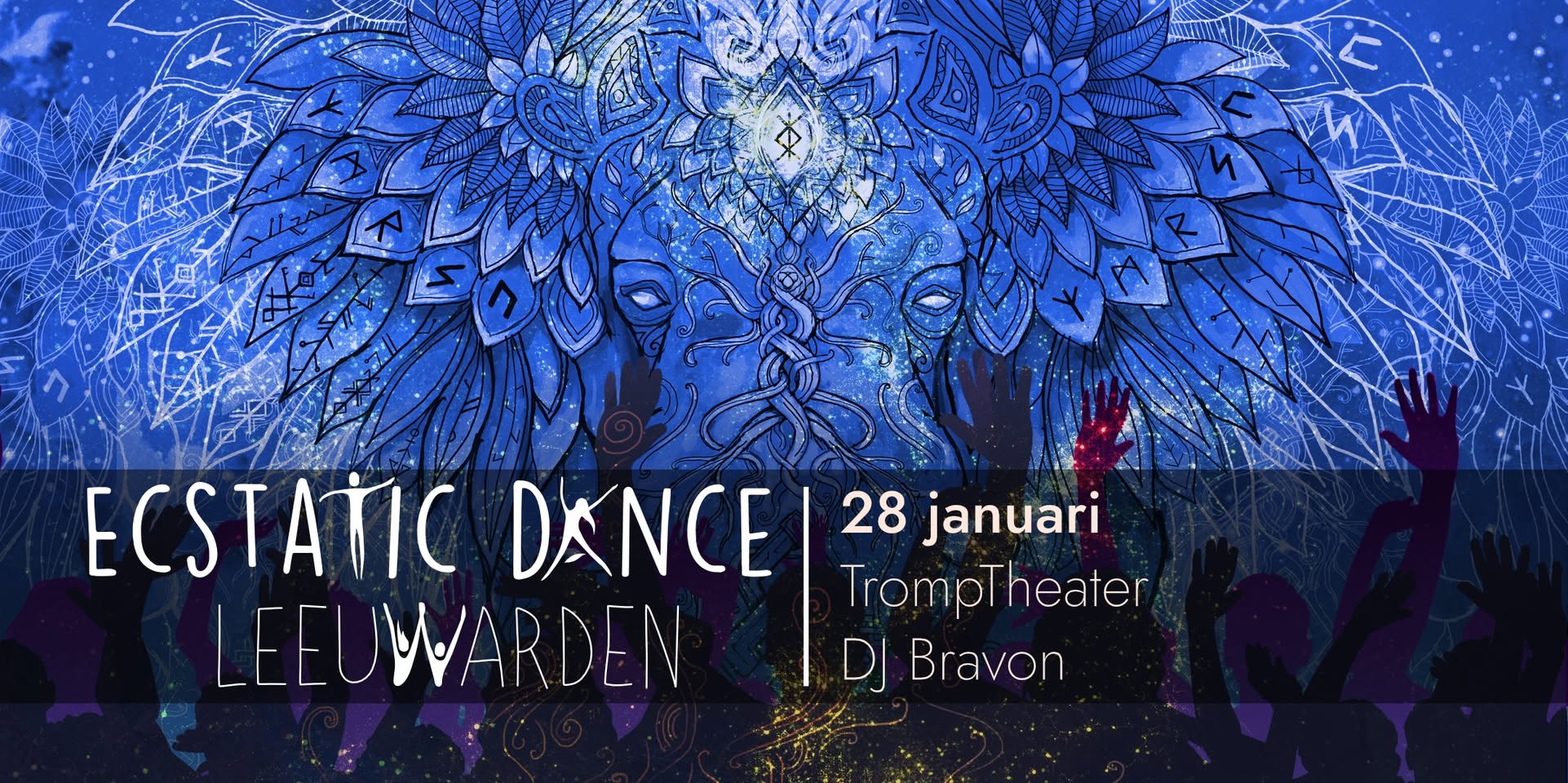 Ecstatic Dance Leeuwarden 28 januari DJ Bravon