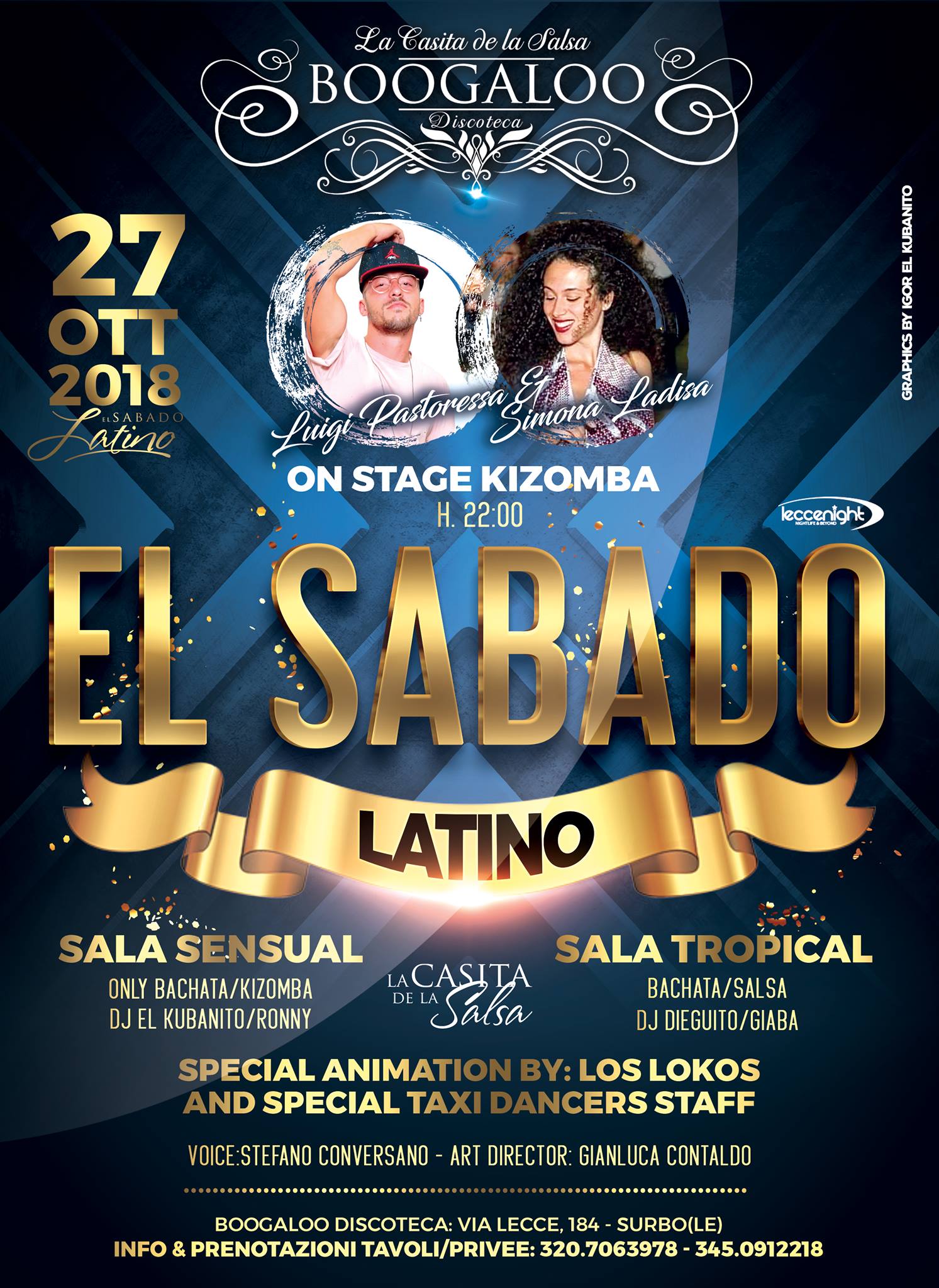 Boogaloo "El Sabado Latino" 27 Ottobre 2018