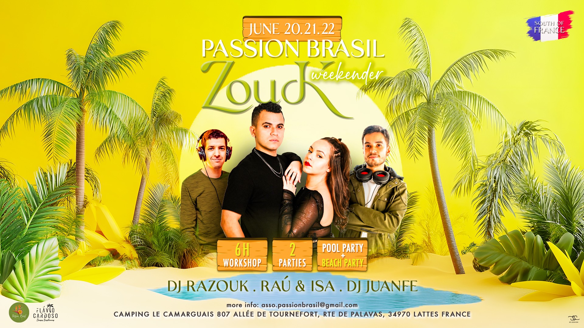 PASSION BRASIL Zouk Weekender with Raú & Isa