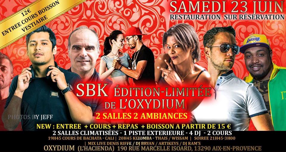SBK Édition Limitée de l’Oxydium 2 Salles 2 Ambiances