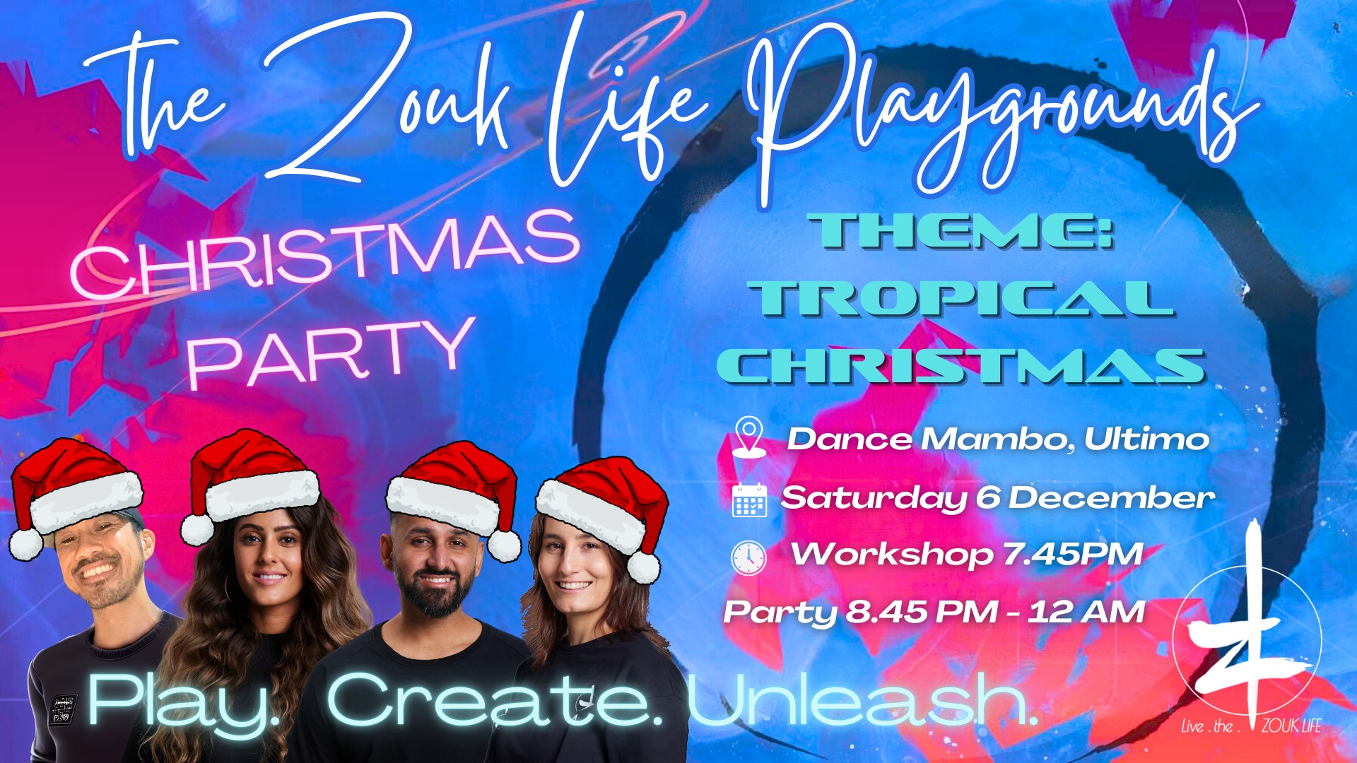 ๐ฅ Zouk Life Playgrounds: Christmas Party ๐ฅ