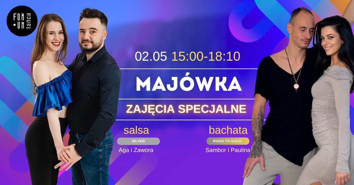 Majówka w Forum Tańca! - ZAJĘCIA SPECJALNE