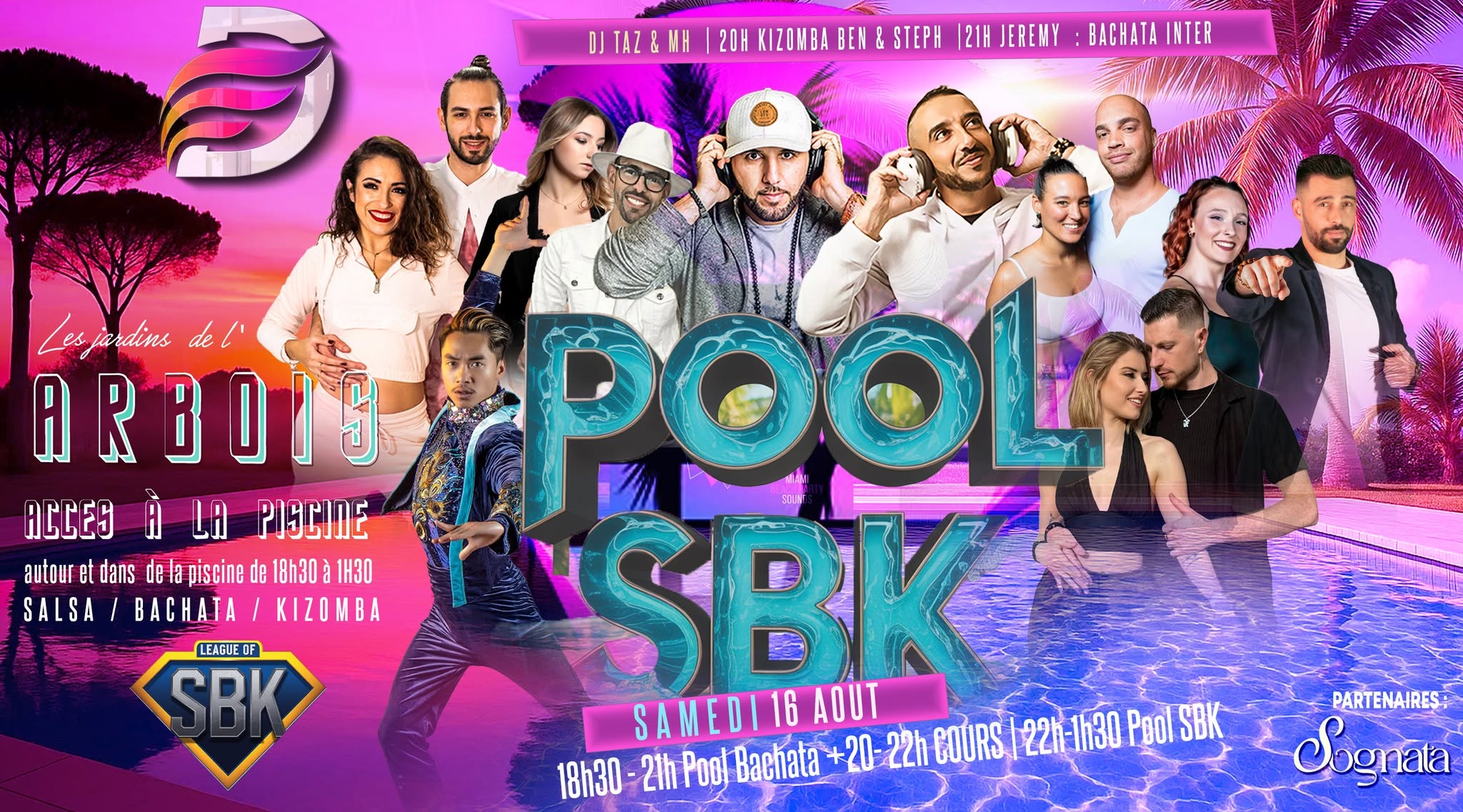 POOL SBK de l'ARBOIS - Samedi 16 AOUT