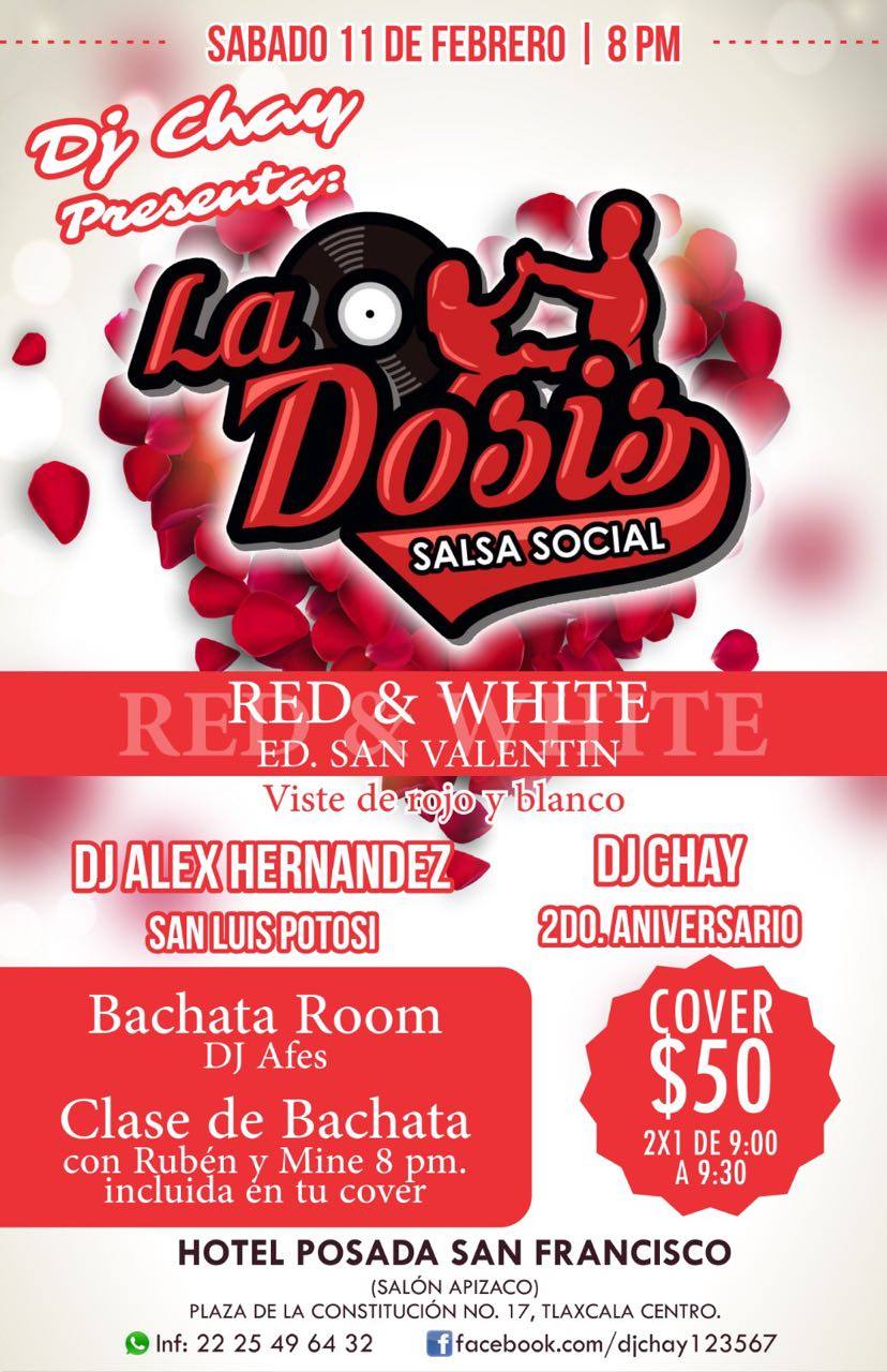Red & White Party - La Dosis Salsa Social
