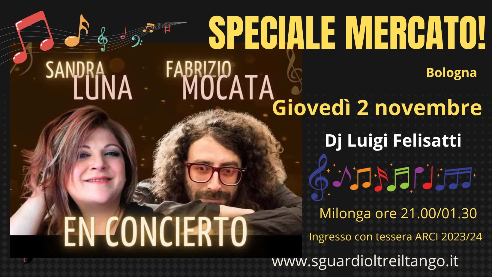 Inaugurazione Mercato con musica live! Dj Luigi Felisatti!