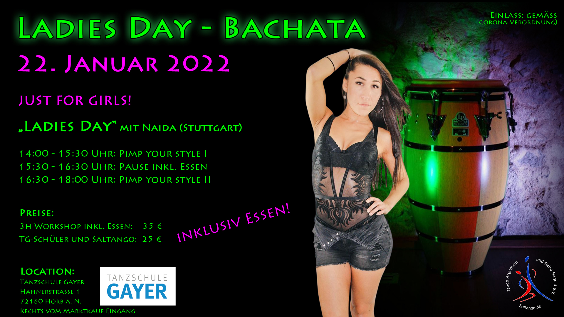 Bachata Ladies Day "Pimp your style" mit Naida