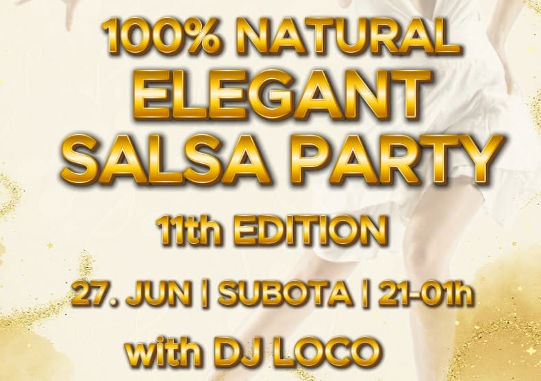 #11 ELEGANT SALSA PARTY - 100% Natural