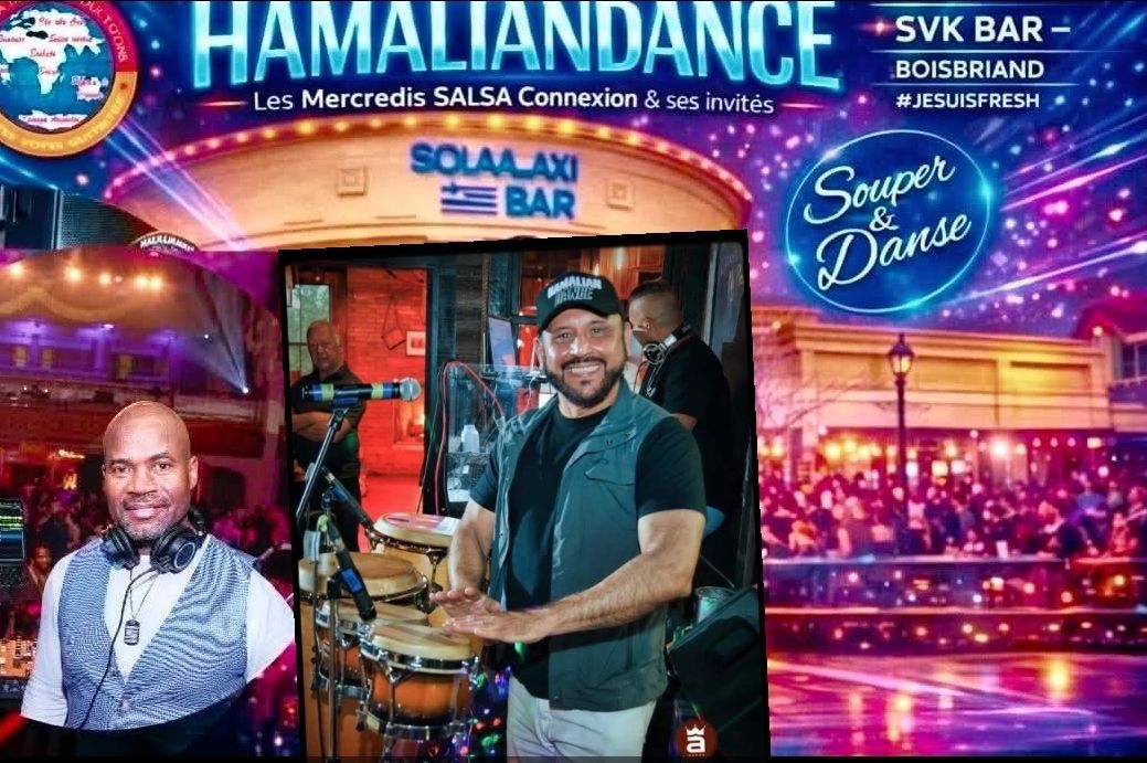 les mercredi salsa connexion avec HamalianDance Souvlaki bar boisbriand