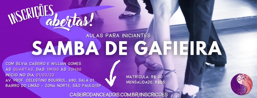 SAMBA DE GAFIEIRA PARA INICIANTES