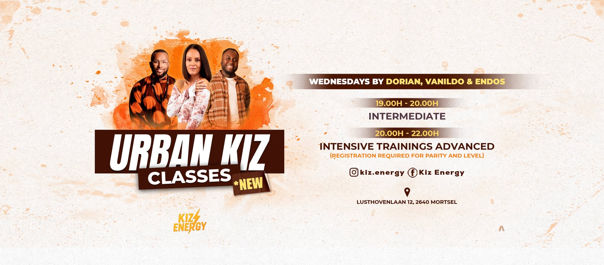 New Urban Kiz Classes: Intermediate & advanced