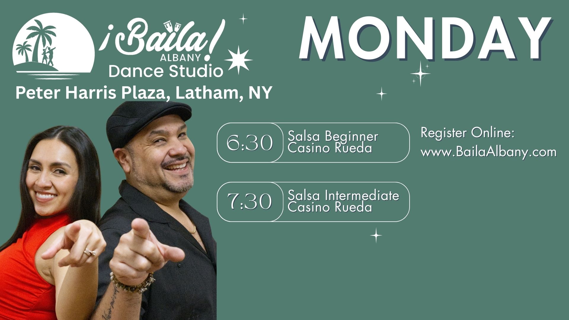 Salsa Lessons - Monday Casino Rueda (Cuban Style Salsa)