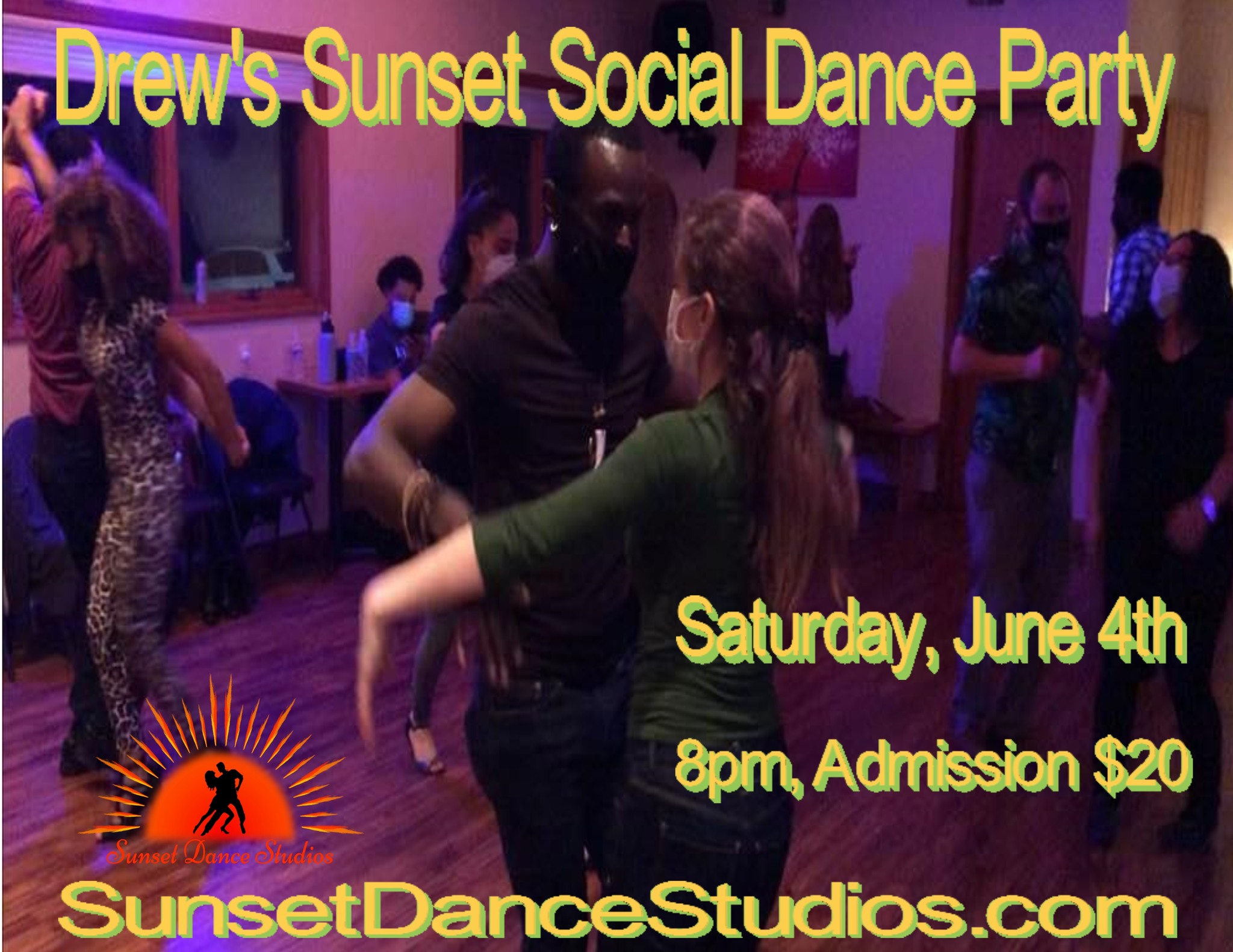 Drew's Sunset Outdoor Social Dance Party
